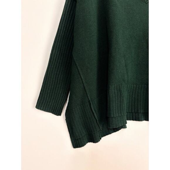 Free People Orion Sweater in Forest Green Size Small - Picture 4 of 6